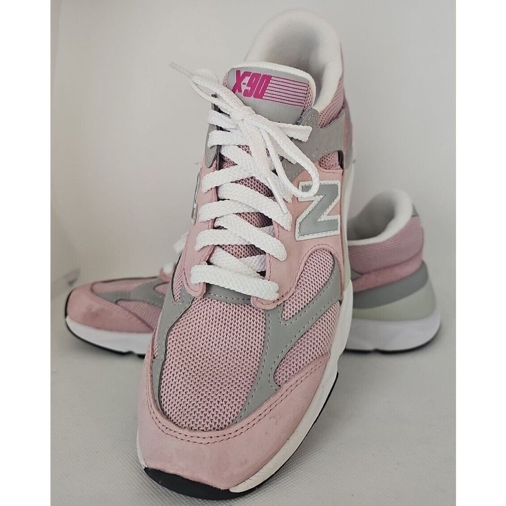 New Balance X-90 Pink Grey White (MSX90RMN) Men's Size 9.5